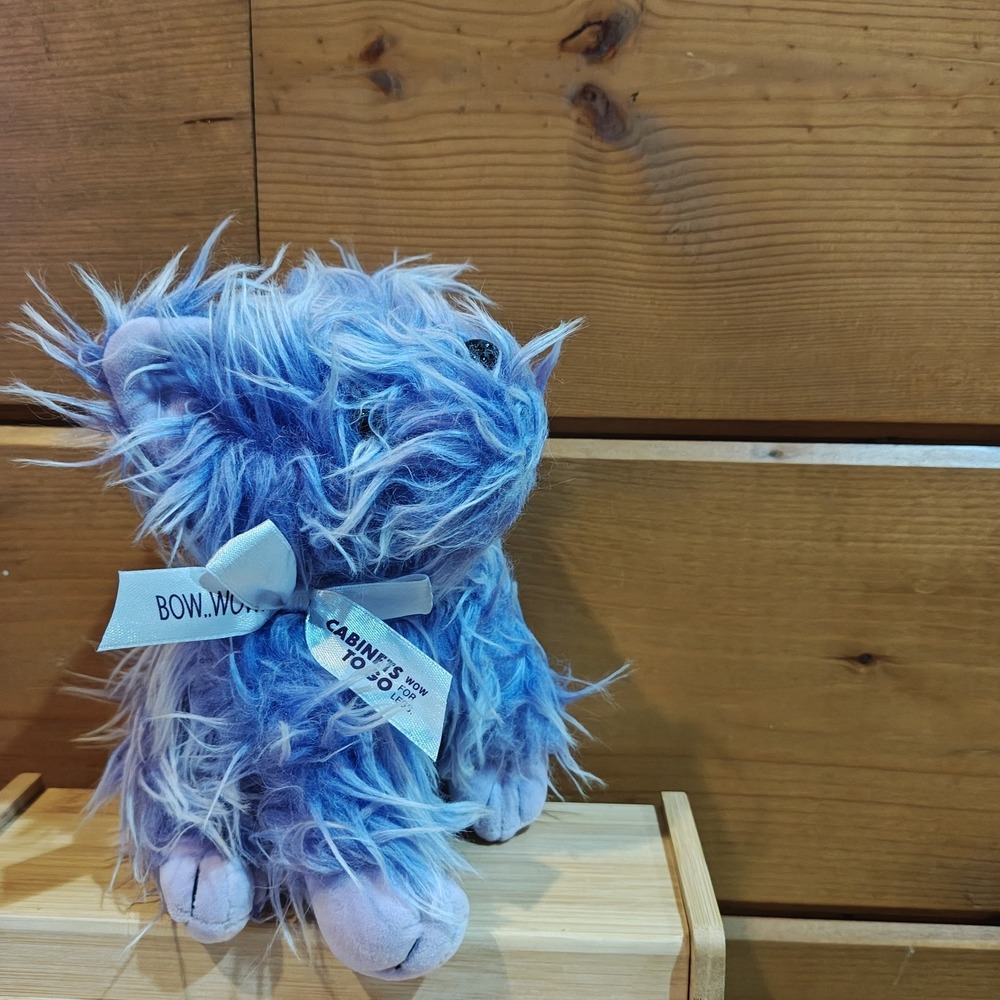 Cabinets To Go‎ Merch Bow Wow Purple 7" Plush Puppy Dog Shaggy Promo 2021 F21